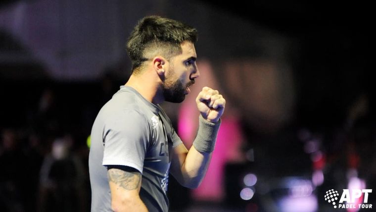 Agustín Torre juega al pádel, pero estuvo en el circuito de tenis hasta 2018 Foto: Padel Magazine