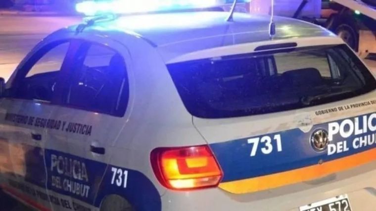La Policía de Chubut trabajó en el procedimiento Foto: NA