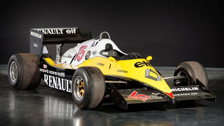 El motor Renault V6 Turbo de Ayrton Senna se subasta