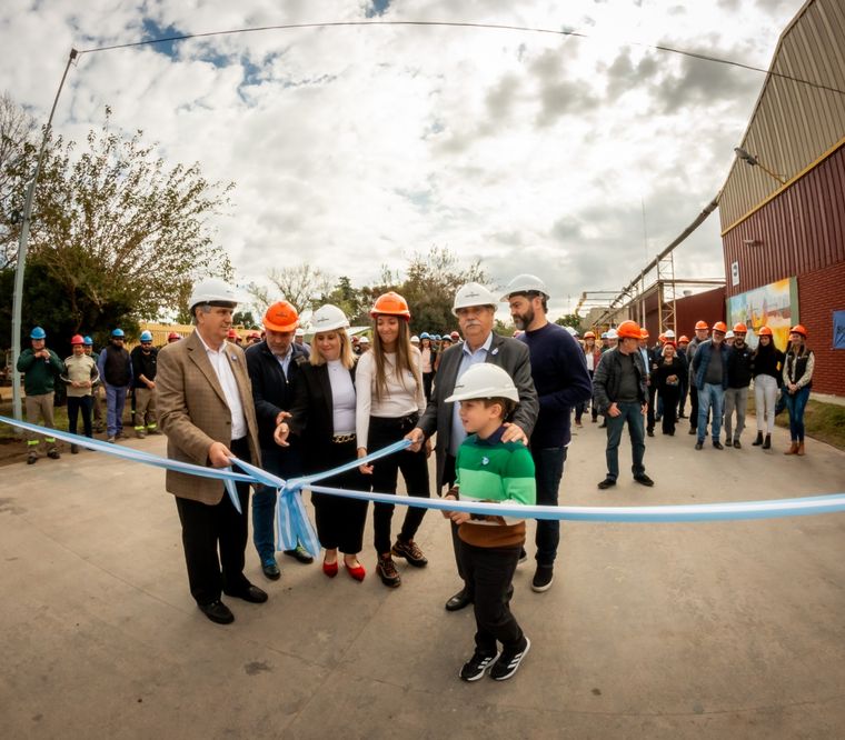 Inauguración planta de Sinteplast Foto: Sinteplast