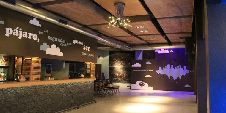 El acceso al fabuloso nuevo espacio mendocino.