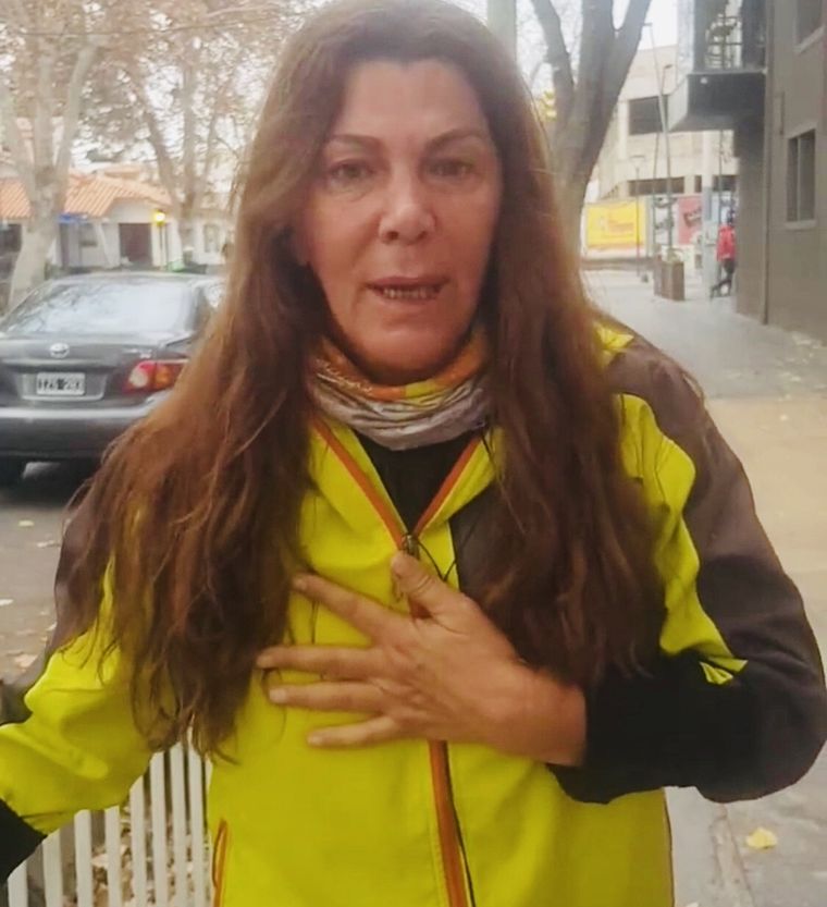 Dalila Tahán, preocupada.