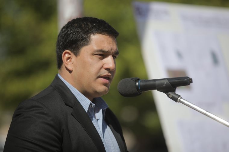 El intendente de Malargüe Foto: Twitter Juan Manuel Ojeda.