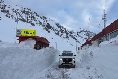 MDZol | Paso a Chile nevadas temporal en alta montaña tunel internacional 2