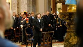 Javier Milei en el Tedeum Javier Milei en el Tedeum