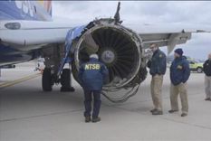 terrible accidente en texas: una turbina de avion succiono a un trabajador que murio en el acto