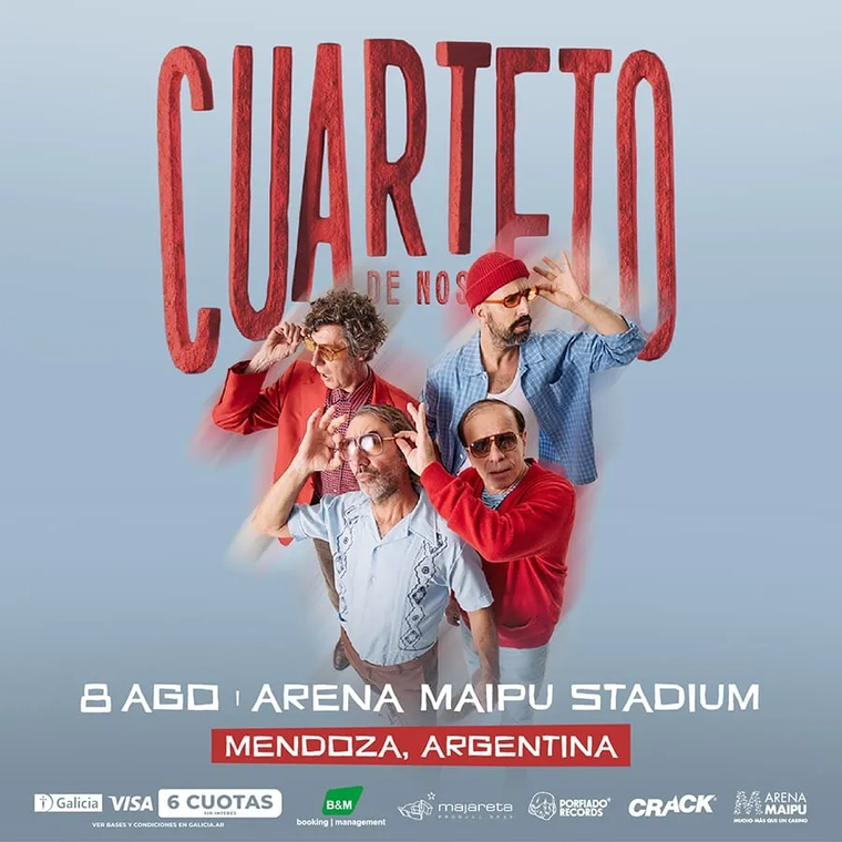 Cuarteto de Nos. Créditos: Archivo MDZ Cuarteto de Nos. Créditos: Archivo MDZ