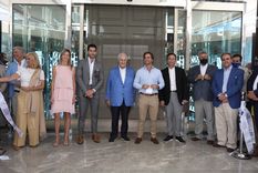 A la inauguración del edificio fue el presidente Luis Lacalle Pou. Foto: Grupo Mass+