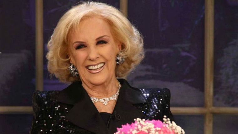 Mirtha quedó contenta con su visita. / Captura El Trece