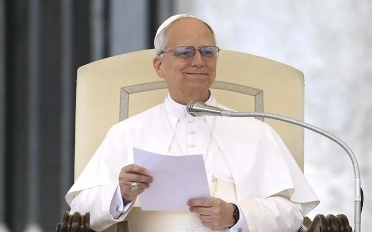 El papa León XIV estará de descanso hasta el 20 de julio. Foto: NA.