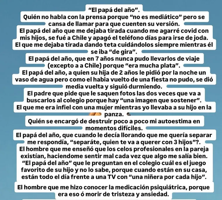 El fuerte comunicado que se compartió en el mes de julio. El fuerte comunicado que se compartió en el mes de julio.