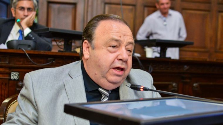 El pastor evangélico y ex senador mendocino, Héctor Hugo Bonarrico Foto: Legislatura