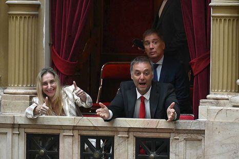 Manuel Adorni explicó por qué su esposa viajó en un vuelo presidencial. Manuel Adorni explicó por qué su esposa viajó en un vuelo presidencial.