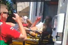 Un hombre en situación de calle se encuentra en grave estado. Foto: Captura de pantalla