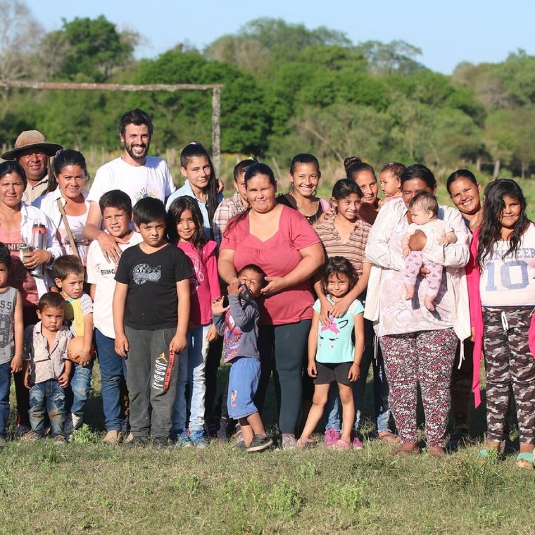 Juano Chalbaud creó la Asociación Civil Monte Adentro en 2016. Foto: Gentileza