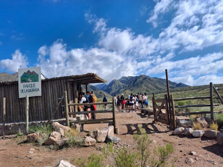 La Quebrada trabaja en limpieza, seguridad y habilitación formal, y busca sumarse al Programa Nacional de Grandes Senderos.