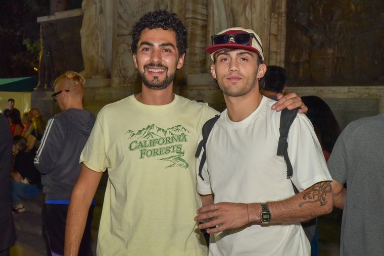 Fausto y Lautaro Fernández. Fausto y Lautaro Fernández.