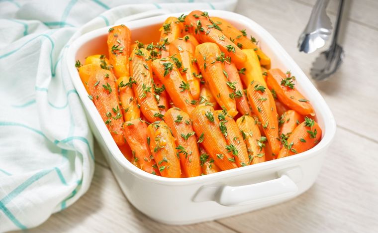 Zanahorias glaseadas Una receta simple y deliciosa para acompañar todo tipo de carnes. Foto: Shutterstock