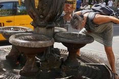 Las olas de calor han sido muy potentes en Europa. Foto: NA