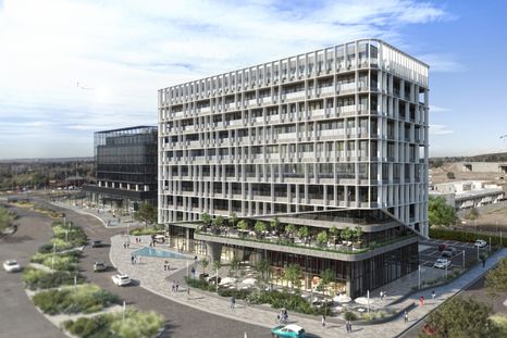 El nuevo edifico que tendrá la ciudad empresarial esperan que concentre no menos de 85 compañías. Foto: Chacras Park
