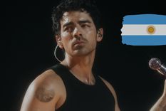 Las imágenes del artista con la indumentaria albiceleste recorrieron las plataformas digitales en minutos. / Instagram @joejonas