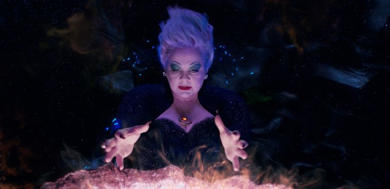 Melissa McCarthy hace de Úrsula en La Sirenita, el live action de Disney Foto: Gentileza Disney