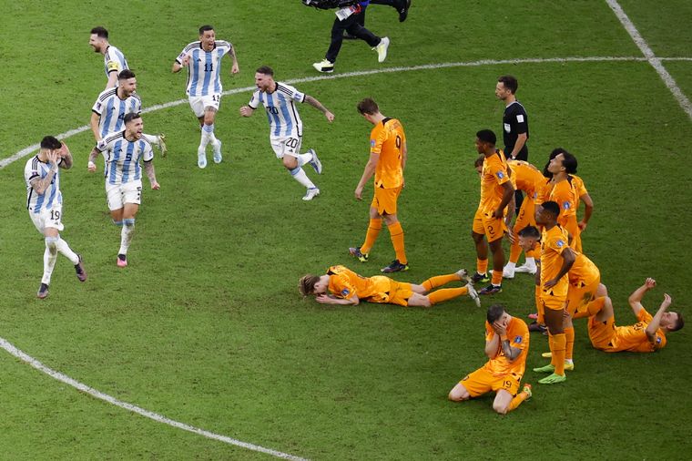 Argentina le ganó a Países Bajos por penales el viernes pasado. Foto: EFE