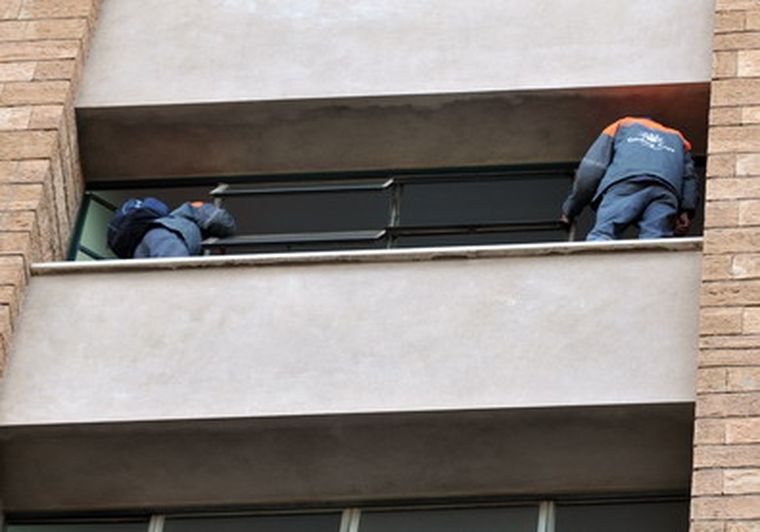 Uno de los momentos de la negociación. Foto: Nacho Gaffuri / MDZ