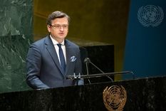 El canciller ucraniano comparó a Putin con Hitler.