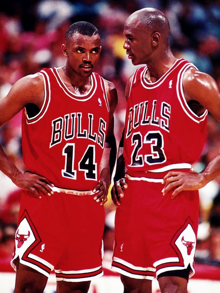 Craig Hodges y Jordan.