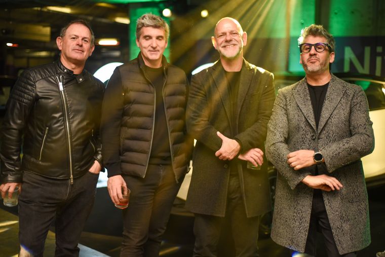 Adolfo de la Reta, Esteban Quintana, Luis Zambonini y Gustavo Zabala. Adolfo de la Reta, Esteban Quintana, Luis Zambonini y Gustavo Zabala.