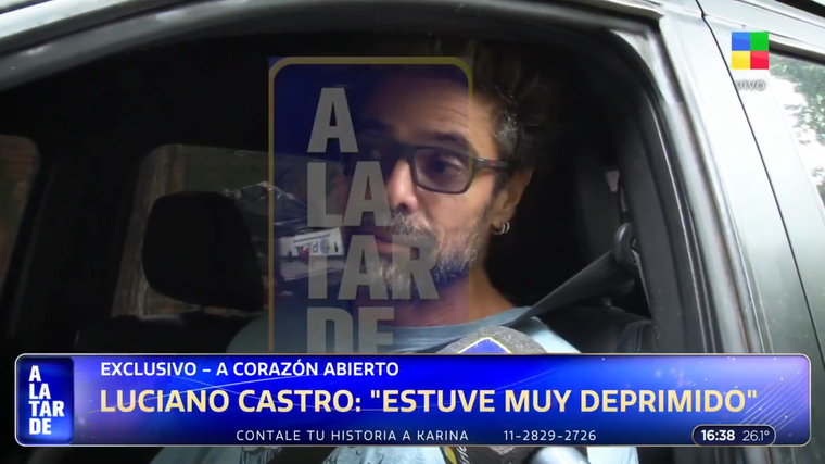 Luciano Castro habló tras la internación. Luciano Castro habló tras la internación.