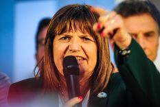 Patricia Bullrich aseguró que durante el acto de cierre de campaña de Javier Milei hubo personas pertenecientes al movimiento neonazi skinhead Foto: Télam