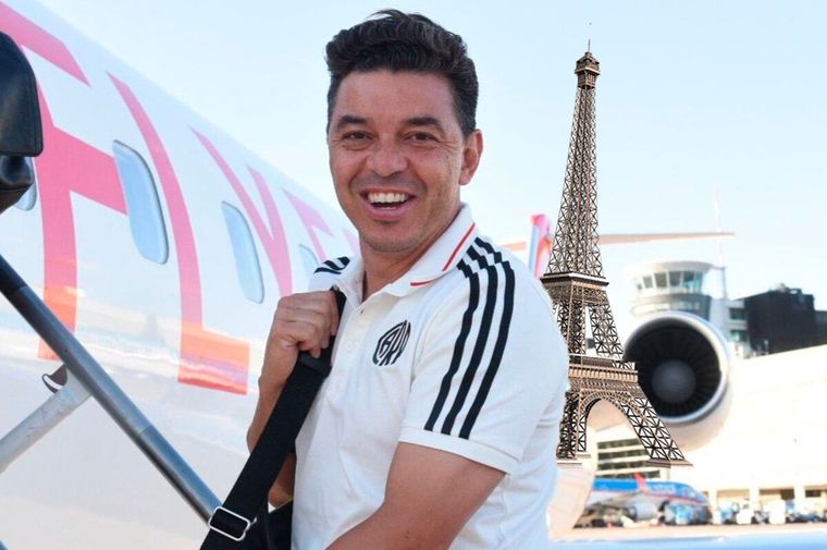 Gallardo viajará a París luego de los partidos de River y en medio de los rumores que lo vinculan con el PSG.