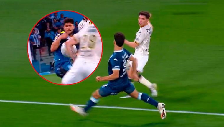 Aldosivi reclamó un penal por mano; instantes antes le habían cobrado uno similar a Racing.