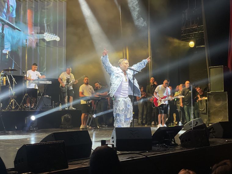 El Polaco se presentó en el Teatro Gran Rex Foto: Gabriel Sotelo