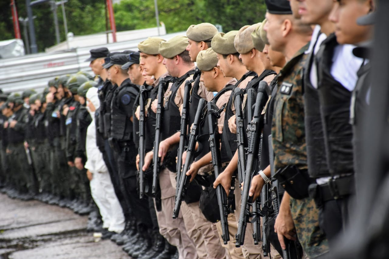 Intervención Barrial Focalizada (IBF) es el nombre del programa que lanzó el gobernador Maximiliano Pullaro Foto: Juan José García