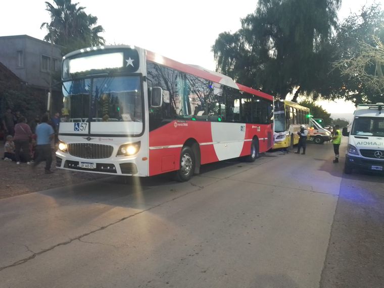 El lugar del accidente Foto: gentileza