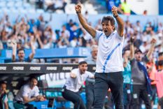 El técnico habló ante los mircrófonos. Foto: Fotobaires El técnico habló ante los mircrófonos. Foto: Fotobaires