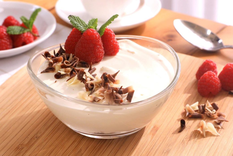 No vas a creer lo fácil que es esta receta de mousse de chocolate blanco