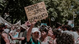 Hay movilizaciones contra San Jorge. El Gobierno cree que no son convocantes. Hay movilizaciones contra San Jorge. El Gobierno cree que no son convocantes.