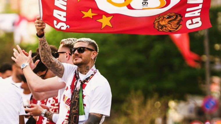 Mauro Icardi es jugador del Galatasaray.