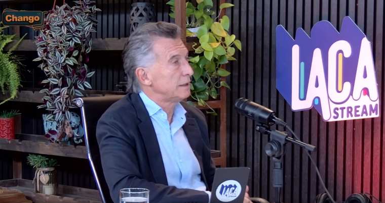 Mauricio Macri estuvo por primera vez en un programa de streaming y habló sobre su nuevo libro, Franco.