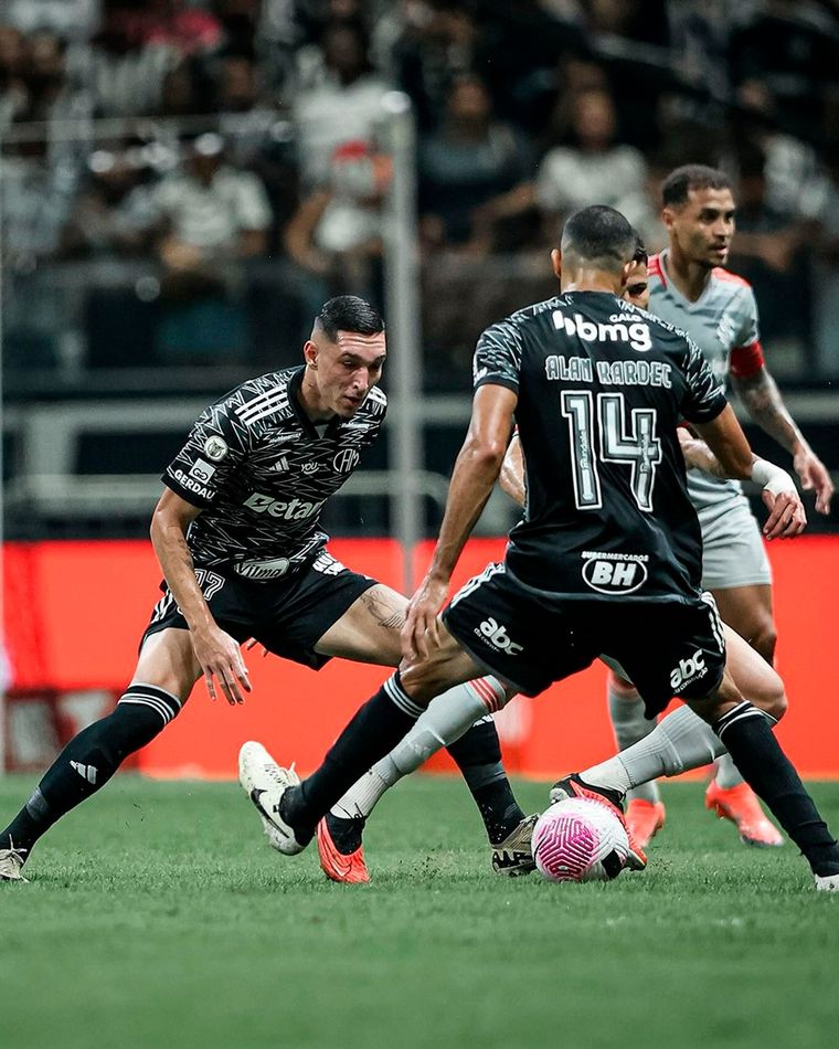 Atlético Mineiro perdió este sábado como local ante Inter de Porto Alegre. Foto: @Atletico