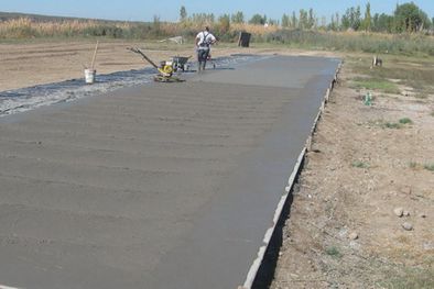 MDZol | Construcción del playón deportivo.