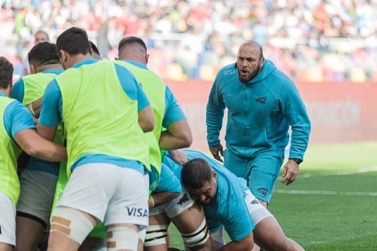 El entrenador de los forwards habló en la previa del duelo con Gales. Foto: Instagram @abordoy_rugby