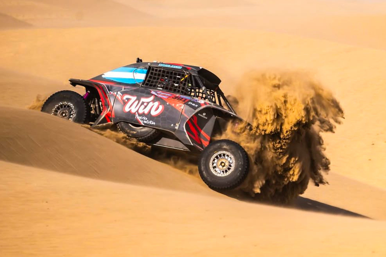 Nicolás Cavigliasso conquistó la etapa 3 y se mantiene en lo alto de la categoría challenger. Foto: Instagram