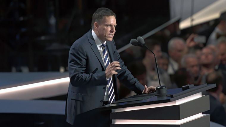 Peter Thiel es conocido por haber fundado junto a Elon Musk la empresa PayPal.