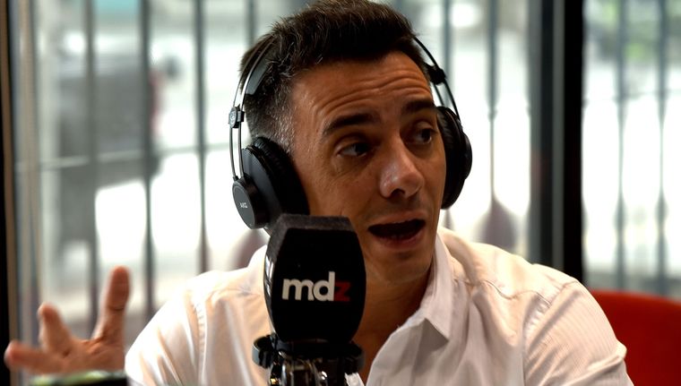 El intendente de Guaymallén, Marcos Calvente, habló del caso Currenti en MDZ Radio 105.5 FM Foto: Walter Moreno/Mdz