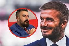 Beckham apuntó contra el cronista.